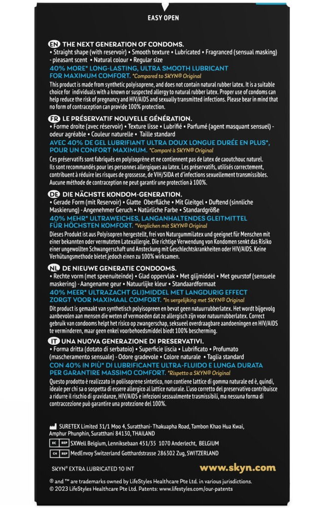 Manix Skyn Extra geschmiert 10