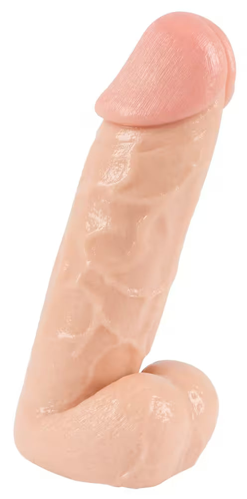 Extra dicker, realistischer Dildo mit Saugnapfbasis