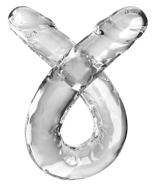 Doppeldildo 46 cm – King Cock Clear