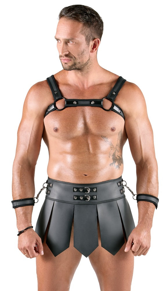 Svenjoyment Bondage Herrenrock + Brustharnisch