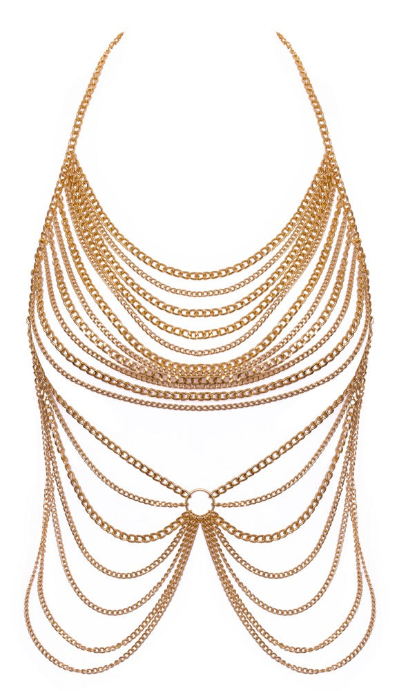 Cottelli Accessoires goldene Körperkette