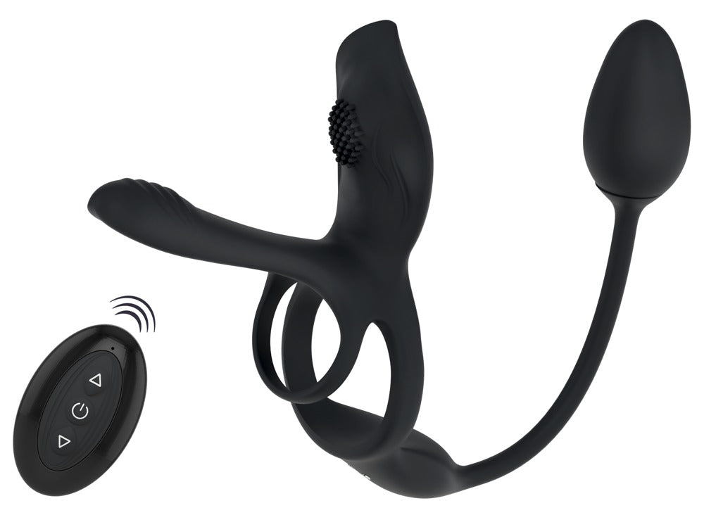 Couples Choice Multifunktions-RC-Vibrator für Paare