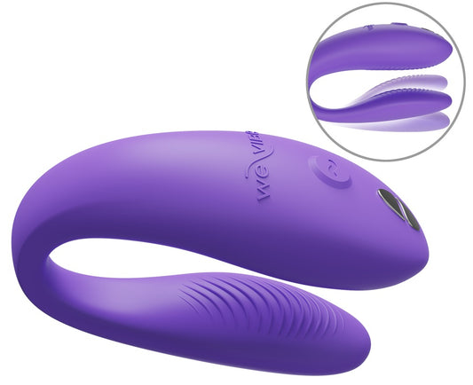 We-Vibe Sync Go Flexibler Paarvibrator Lila