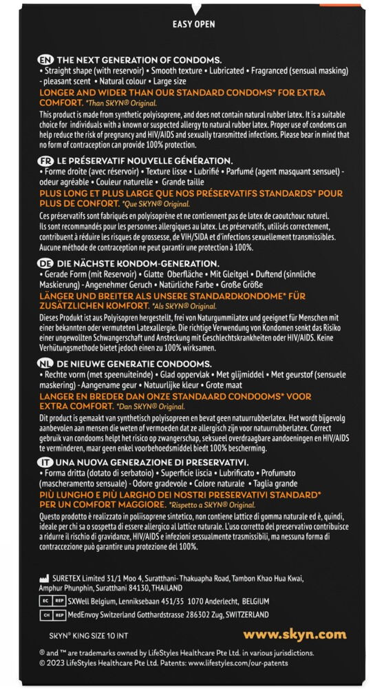 Manix SKYN LARGE 10.