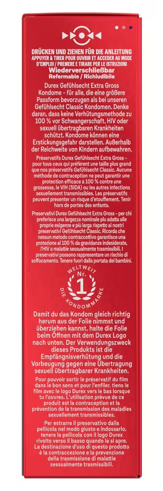 Durex Sensationnel Extra Large XXL