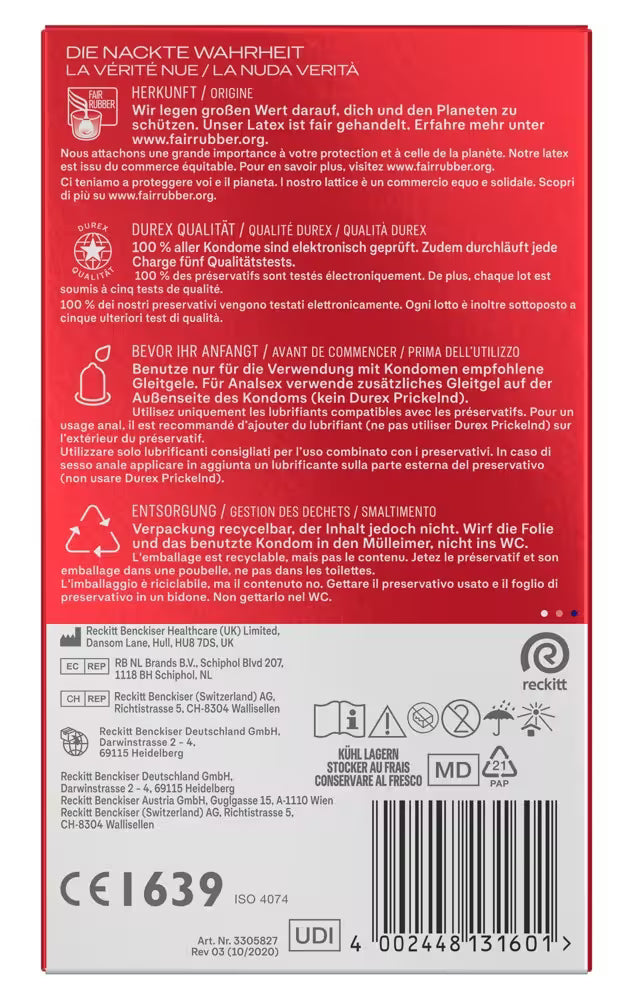 Durex Sensationnel Extra Large XXL