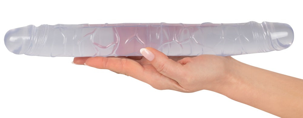 Doppeldildo „Crystal Duo“