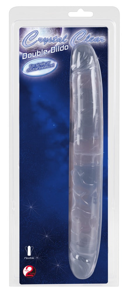 Doppeldildo „Crystal Duo“