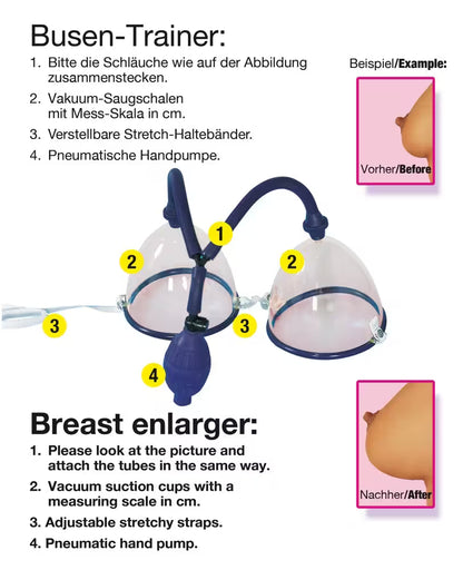 Easy Grow Brustsaugnäpfe