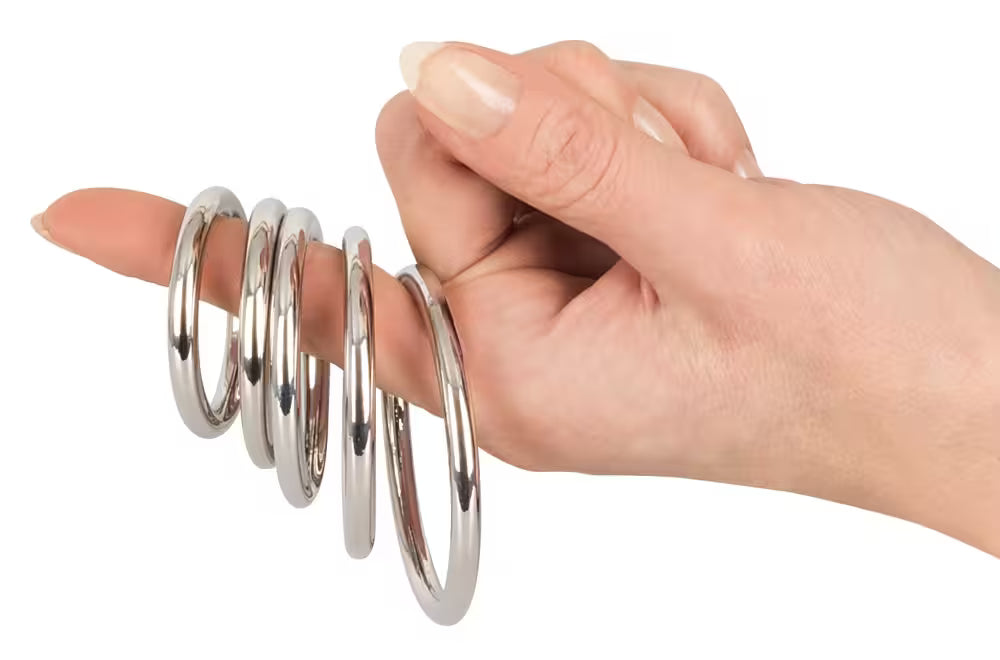 Penis-/Hodenringe aus Stahl