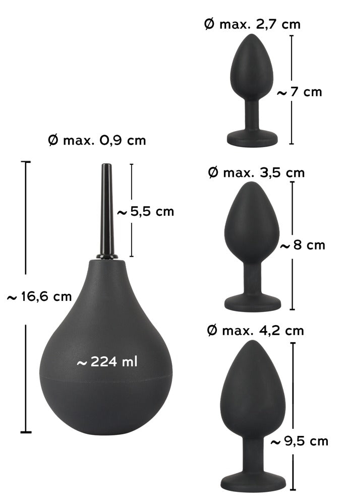 Black Velvets Anal-Set