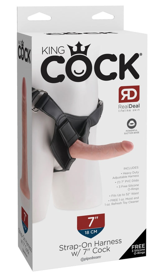 Umschnalldildo „King Cock“ 20cm