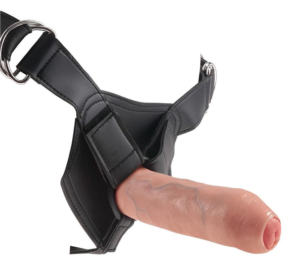 King Cock 18 cm Umschnalldildo mit beweglicher Vorhaut