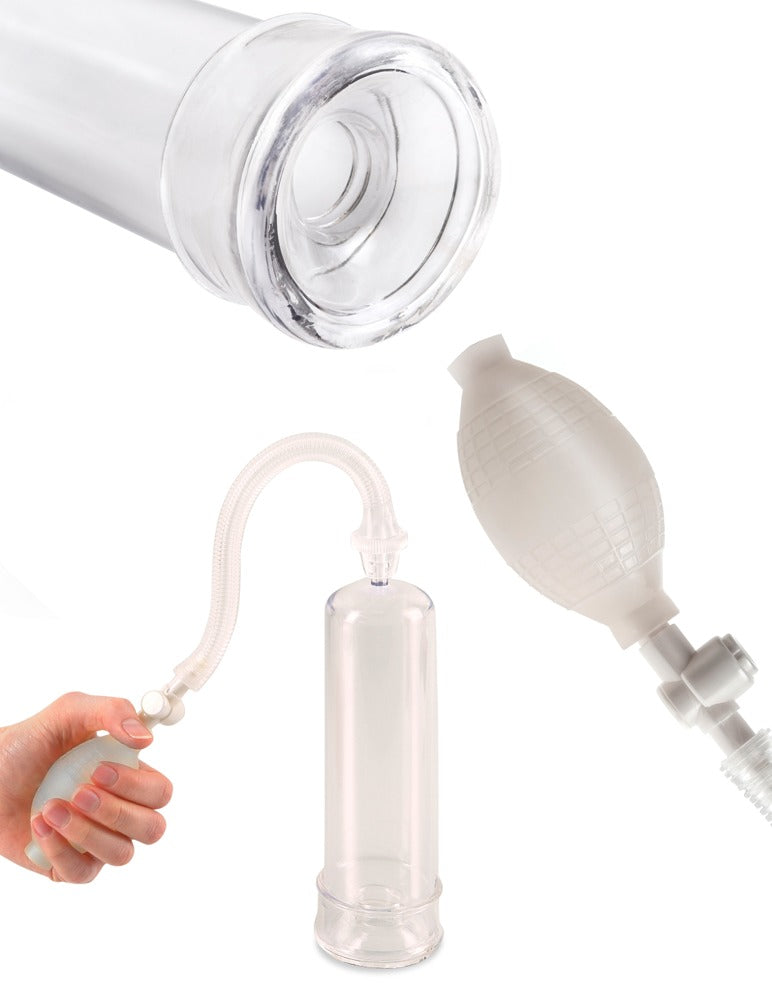 Pump Worx Transparente Einsteiger-Penispumpe