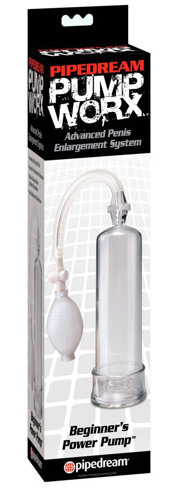 Pump Worx Transparente Einsteiger-Penispumpe