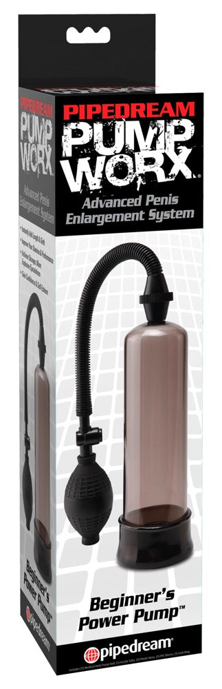 Pump Worx Schwarze Penispumpe für Anfänger
