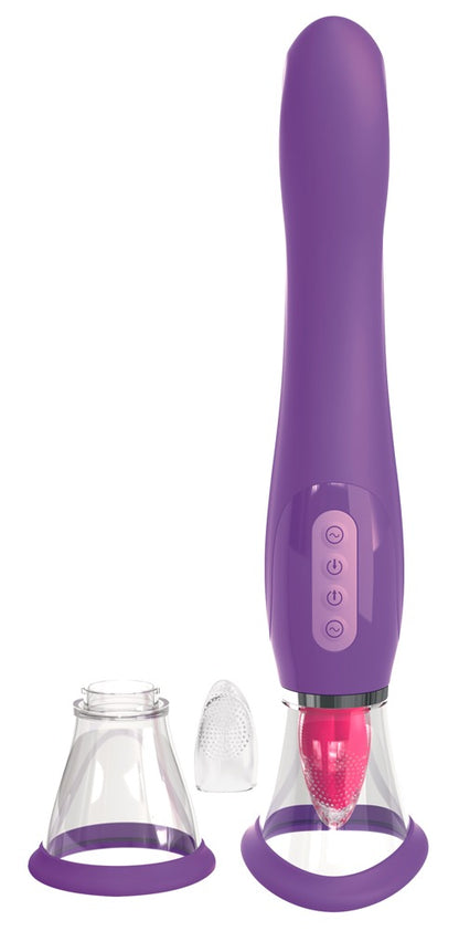 Fantasy For Her Saugnapfvibrator und Zungensimulator