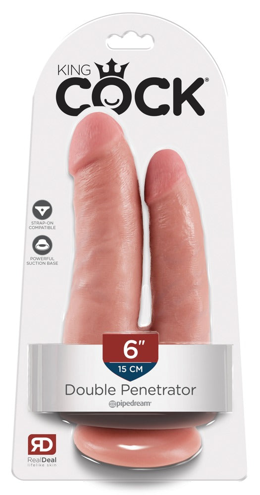 King Cock Doppeldildo 21cm