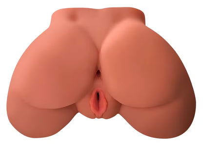 Masturbierender Oberkörper, Doggy-Style