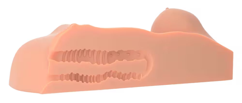 Lebensechter masturbierender Torso