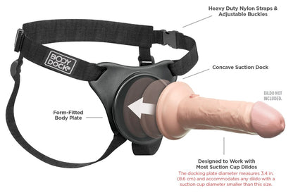 Body Dock Original – Strap-on-Harness (ohne Dildo)