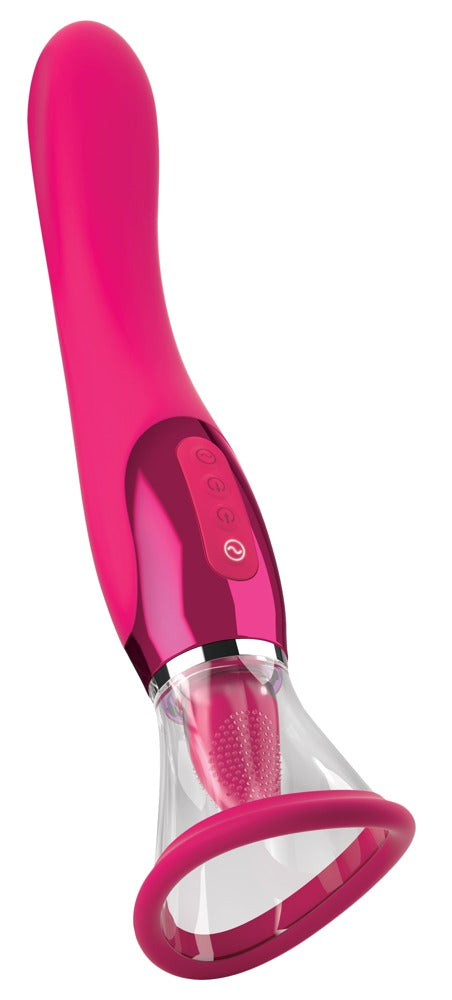 Apex – Vibrierender Zungen- und Saugnapfvibrator (JimmyJane)