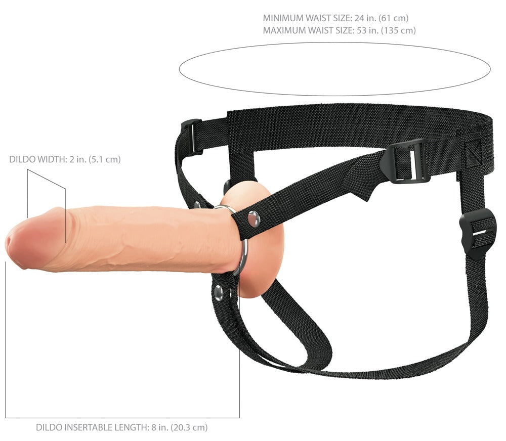 Hohler Strap-On 8,5" - Fantasy X-tensions Elite