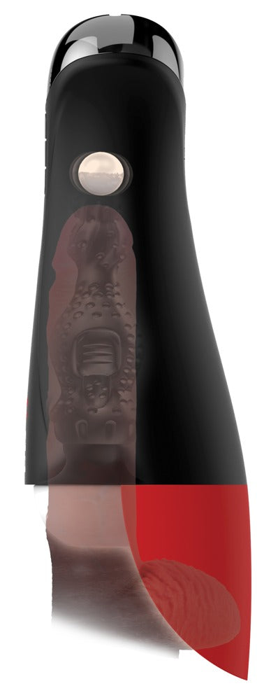 Masturbator mit Hodenstimulator Fap-O-Matic Pro XL PDX Elite