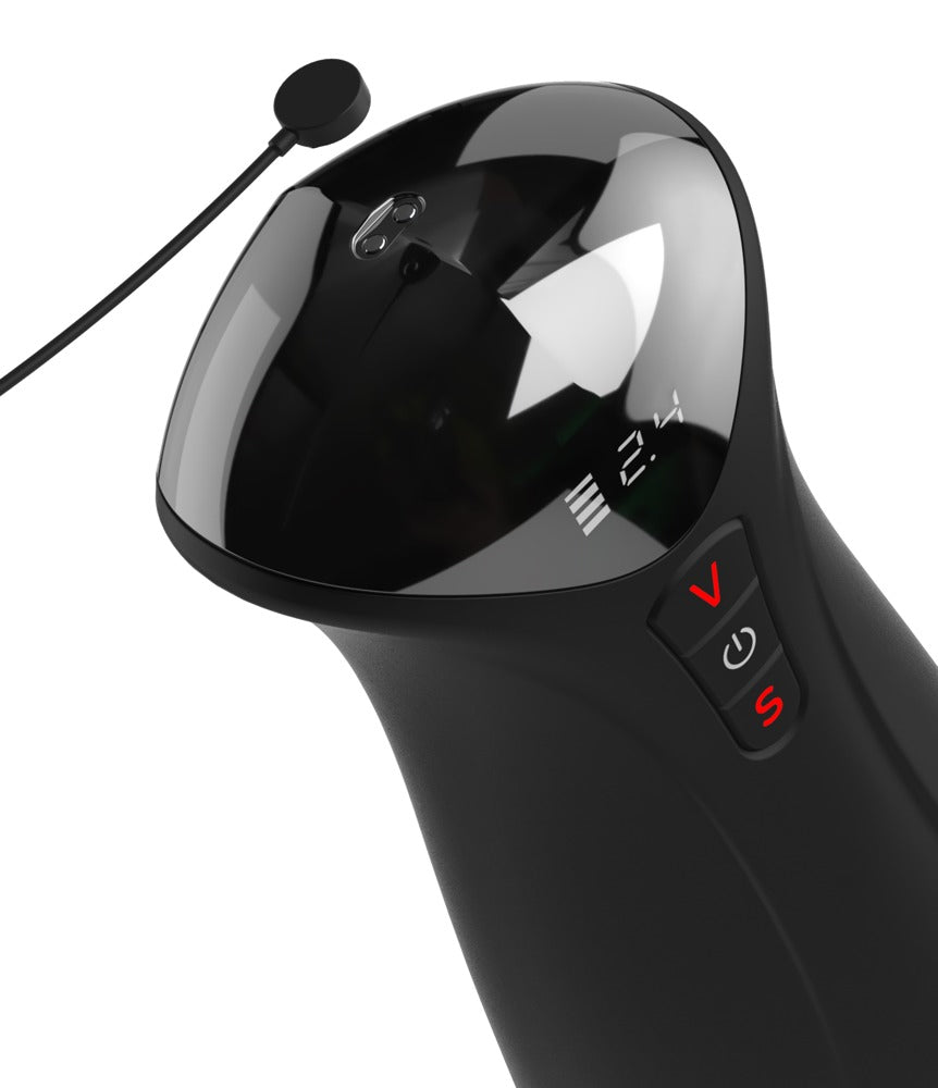 Masturbator mit Hodenstimulator Fap-O-Matic Pro XL PDX Elite