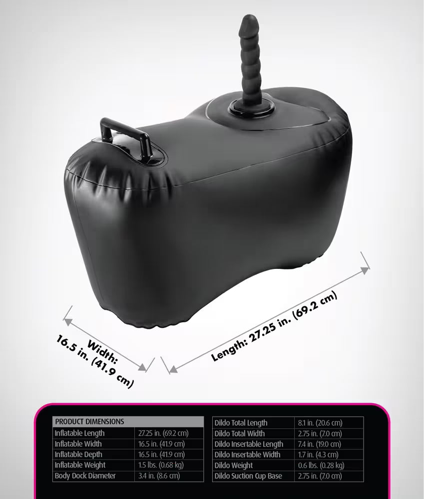 Aufblasbares Liebeskissen