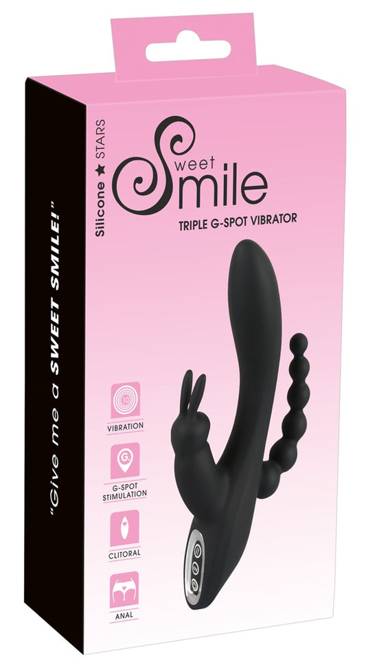Sweet Smile Dreifach-G-Punkt-Vibrator