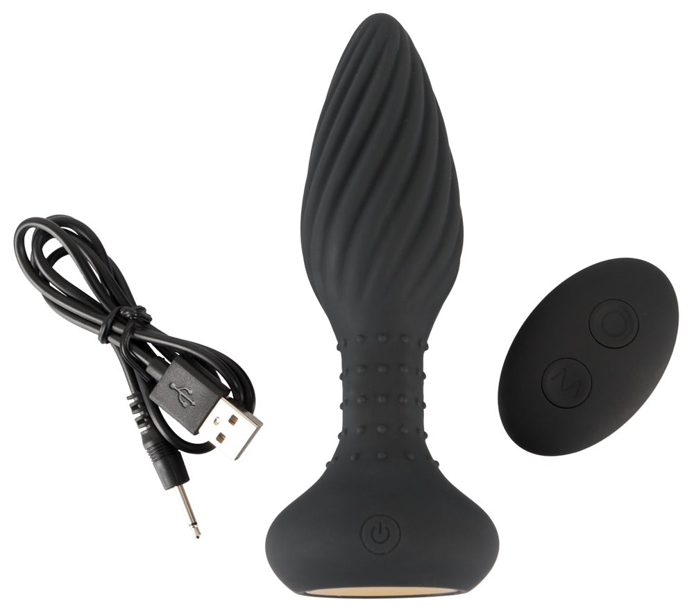RC Spiral Anal Plug – ANOS Vibrationsplug