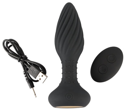 RC Spiral Anal Plug – ANOS Vibrationsplug