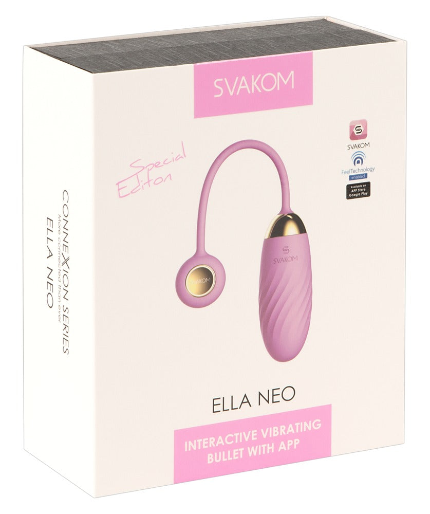 Ella Neo SVAKOM rosa vibrierendes Ei