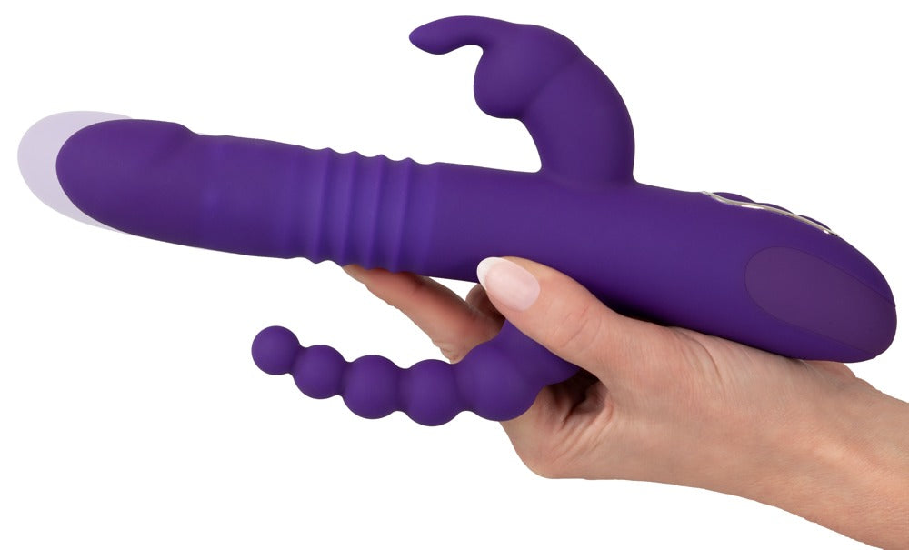 Sweet Smile Dreifach-Vibrator „Thrusting Pearl“