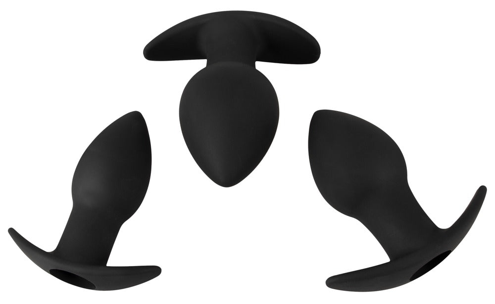 Black Velvets vibrierendes Analplug-Set