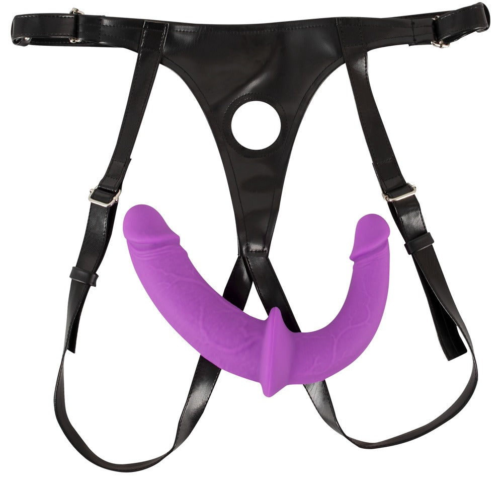 Sweet Smile Doppeldildo Strap-On Tanga