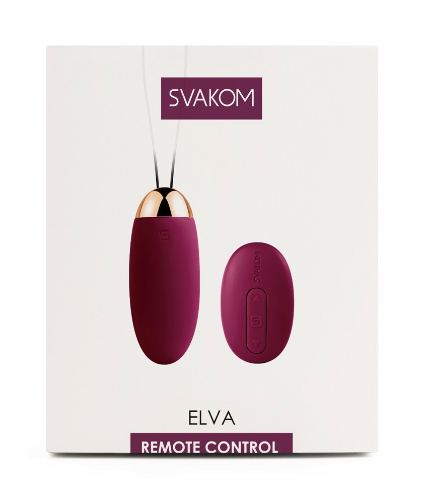 Elva SVAKOM lila vibrierendes Ei
