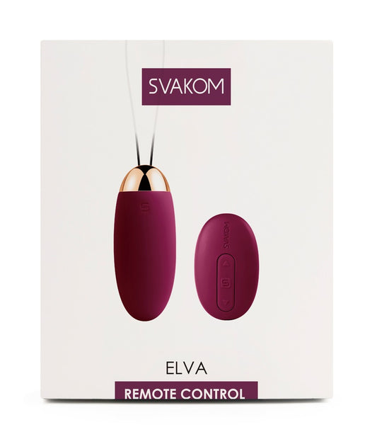 Elva SVAKOM lila vibrierendes Ei