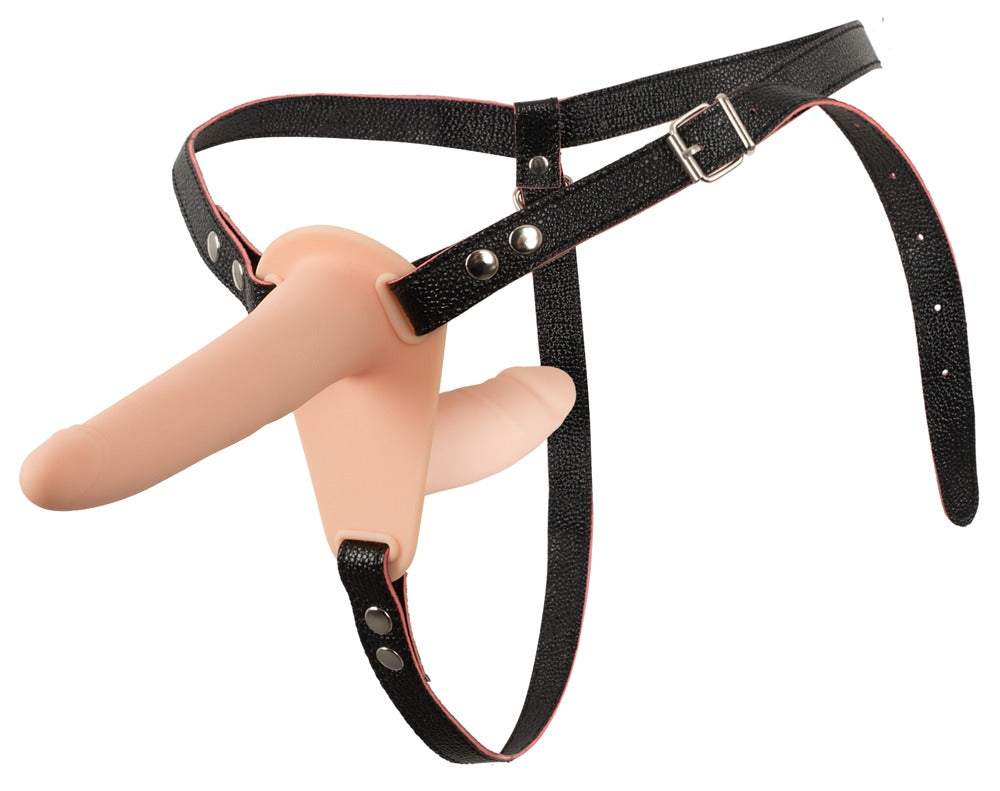 You2Toys doppelt vibrierender Umschnalldildo