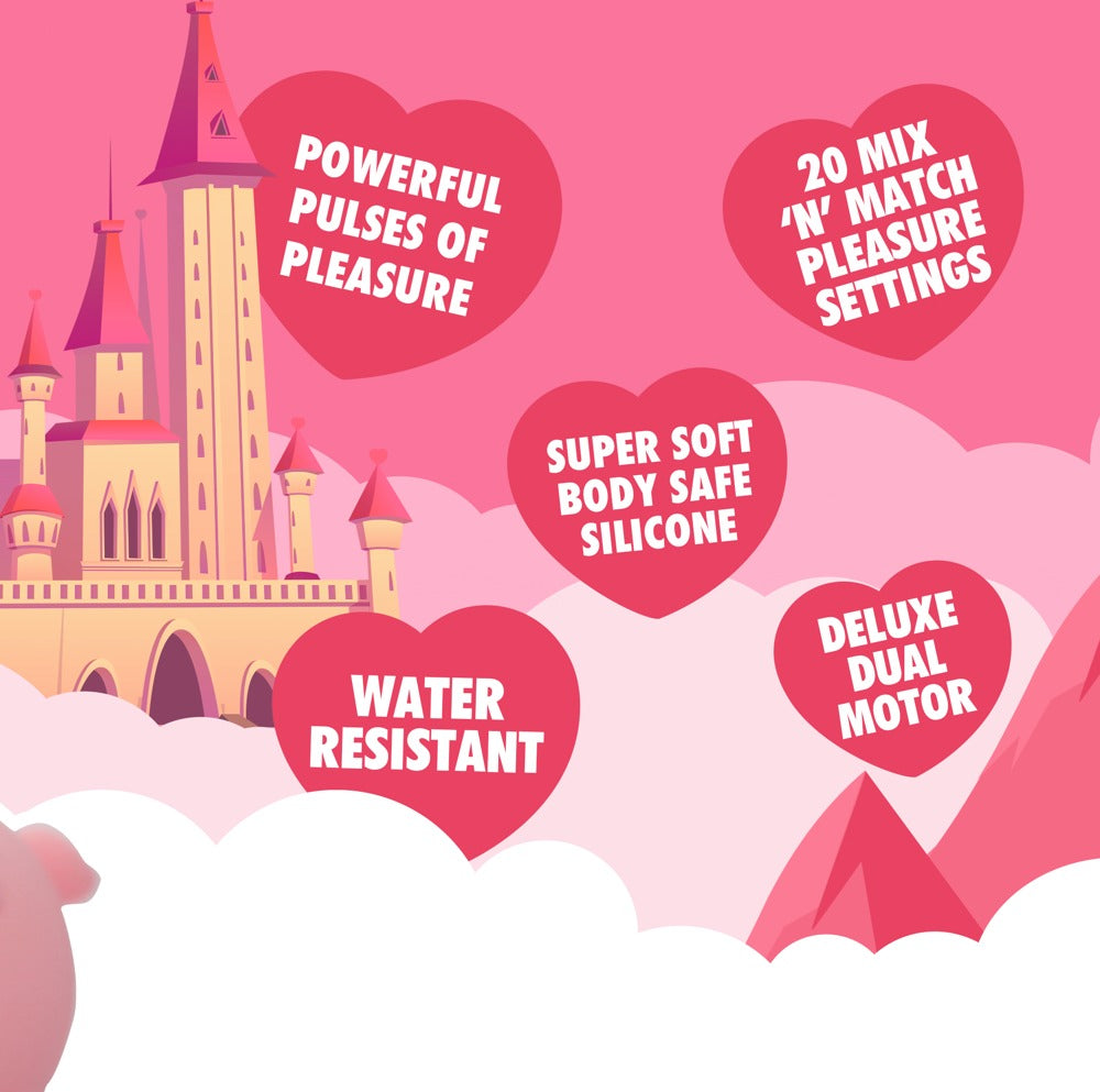 Heart Throb Einhorn-Vibrator