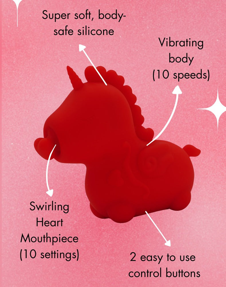 Cupids wunderschöner Einhorn-Vibrator