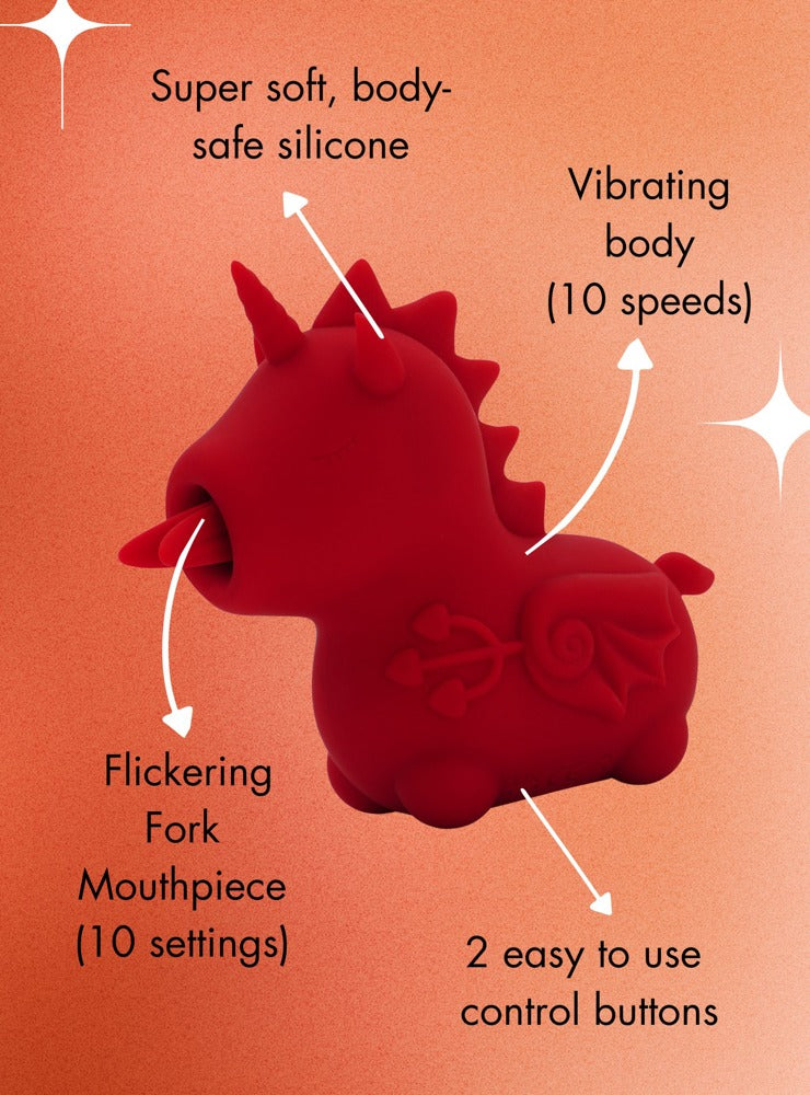 Blaze Diablo Einhorn-Vibrator