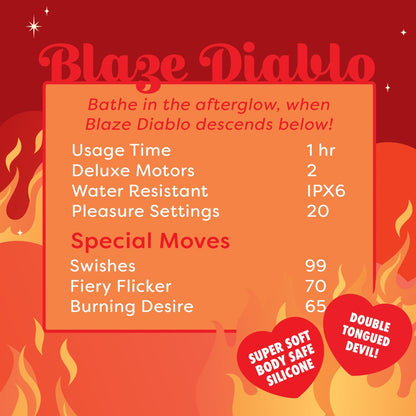 Blaze Diablo Einhorn-Vibrator