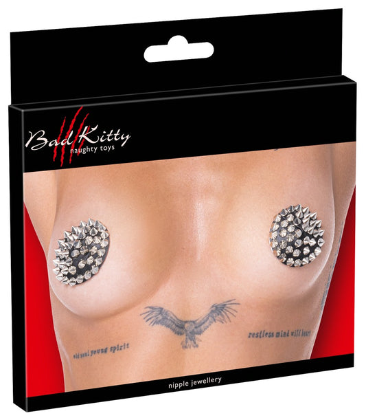 Nippelaufkleber mit Spikes