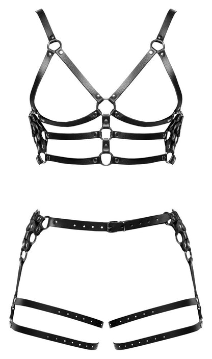 ZADO M/L Leder Harness Set