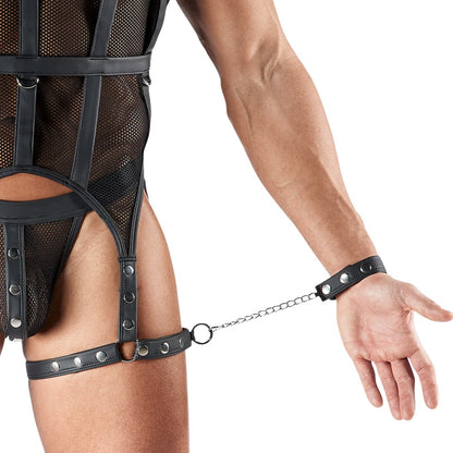 Svenjoyment Bondage Herren Bondage Set mit Handschellen