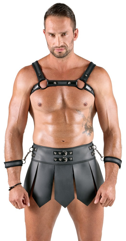 Svenjoyment Bondage Herrenrock + Brustharnisch