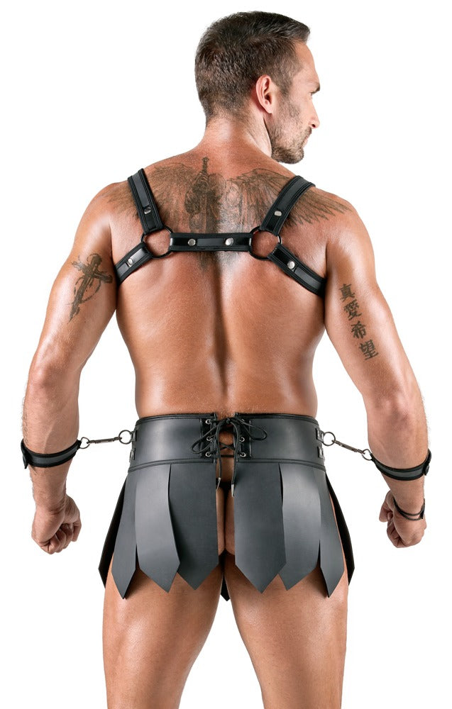 Svenjoyment Bondage Herrenrock + Brustharnisch