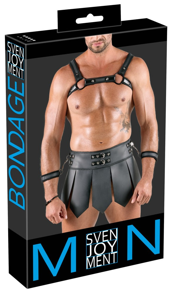 Svenjoyment Bondage Herrenrock + Brustharnisch
